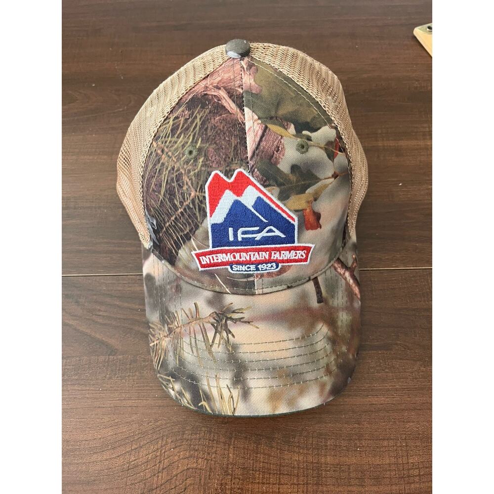 IFA Camouflage Mesh Adjustable Snapback Trucker Hat ~